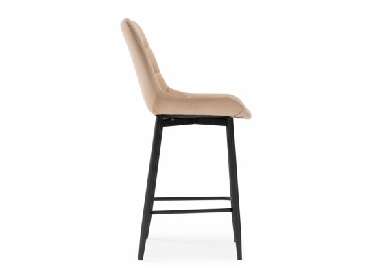 Полубарный стул Алст К бежевый / черный в Каменске-Уральском