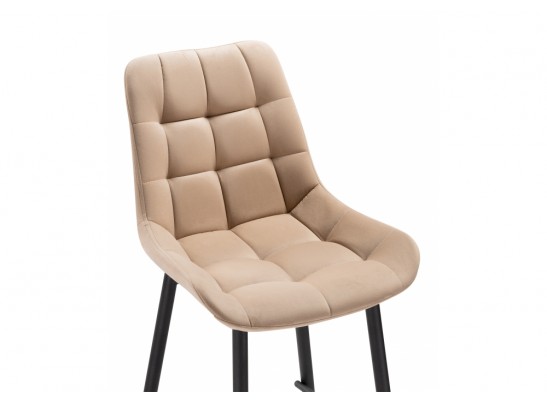 Полубарный стул Алст К бежевый / черный в Каменске-Уральском