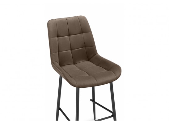 Полубарный стул Челси коричневый (zd 233) / черный в Каменске-Уральском