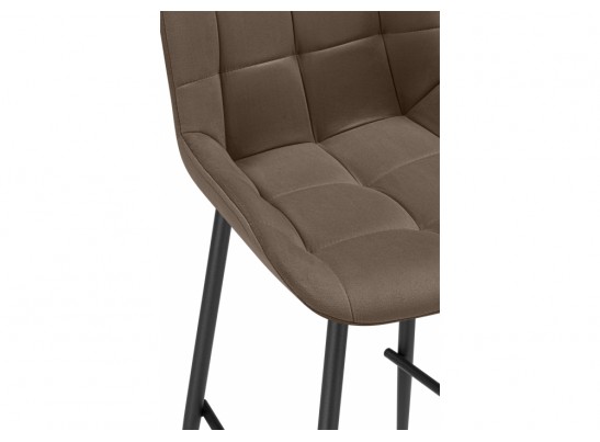 Полубарный стул Челси коричневый (zd 233) / черный в Каменске-Уральском