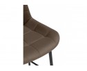 Полубарный стул Челси коричневый (zd 233) / черный в Каменске-Уральском