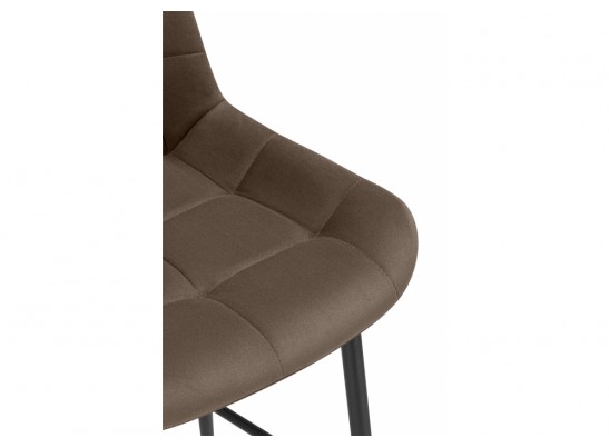 Полубарный стул Челси коричневый (zd 233) / черный в Каменске-Уральском