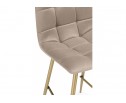 Полубарный стул Чилли Мини бежевый (zd 210) / золотой в Каменске-Уральском