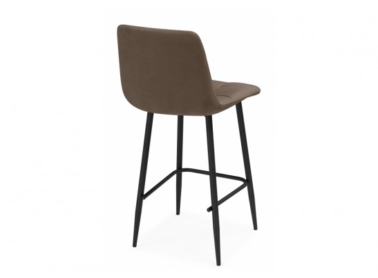 Полубарный стул Чилли Мини коричневый (zd 233) / черный в Каменске-Уральском