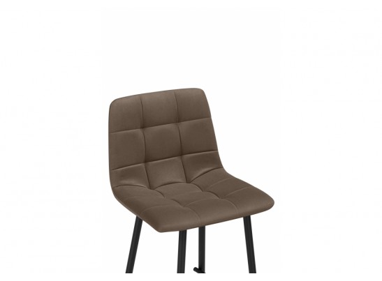 Полубарный стул Чилли Мини коричневый (zd 233) / черный в Каменске-Уральском