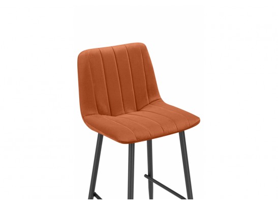 Полубарный стул Дани Мини терракотовый (zd 432) / черный в Каменске-Уральском
