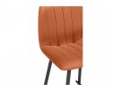 Полубарный стул Дани Мини терракотовый (zd 432) / черный в Каменске-Уральском