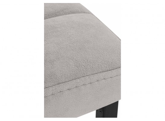 Полубарный стул Лофт серый (катания сильвер) / черный в Каменске-Уральском