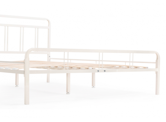 Полутораспальная кровать Рейк 140х200 белая в Каменске-Уральском