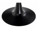 Стеклянный стол Tulip 90 black в Каменске-Уральском