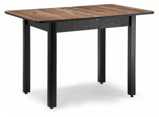 Стол Баи дуб юкон / черный в Каменске-Уральском