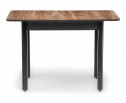 Стол Баи дуб юкон / черный в Каменске-Уральском