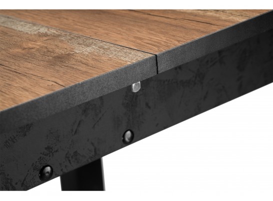 Стол Баи дуб юкон / черный в Каменске-Уральском