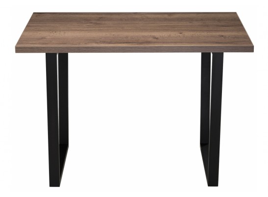 Стол Эльпатия 130 дуб велингтон / черный матовый в Каменске-Уральском