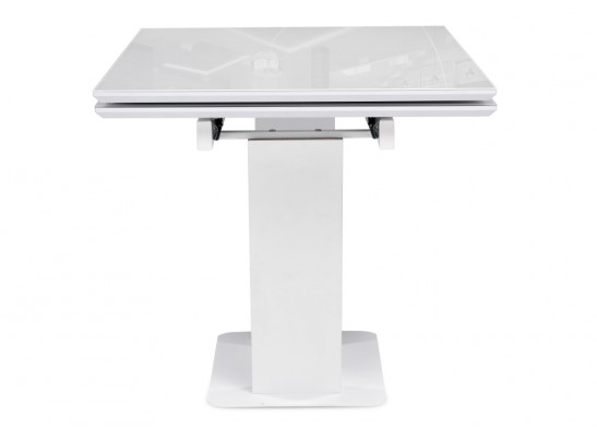 Стол на тумбе Конор 140(200)х80х73 ультра белый / белый в Каменске-Уральском