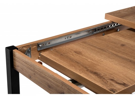 Стол Оригон дуб горный / черный матовый в Каменске-Уральском