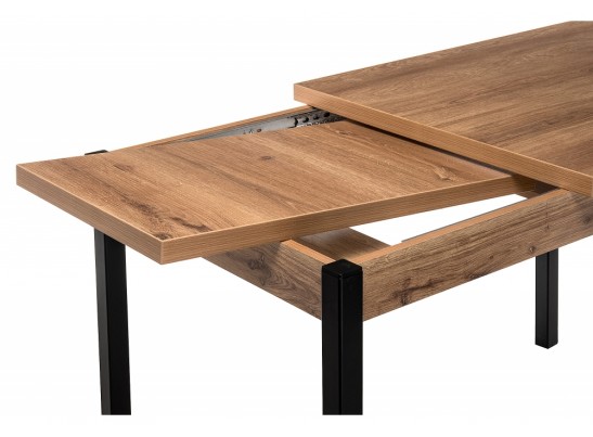 Стол Оригон дуб горный / черный матовый в Каменске-Уральском