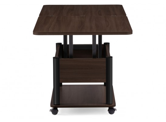 Стол-трансформер Виват темный венге / черный в Каменске-Уральском