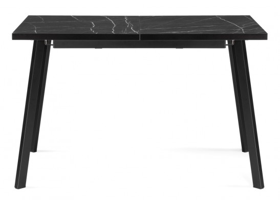 Стол Цефей 120(160)х75х75 файерстоун / черный матовый в Каменске-Уральском