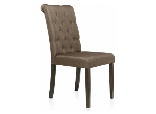 Стул Amelia dark walnut / fabric brown в Каменске-Уральском