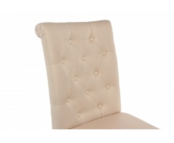 Стул Amelia white / fabric cream