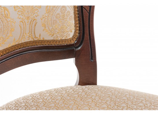 Стул Bronte вишня / бежевый патина в Каменске-Уральском