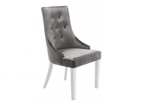 Стул Elegance white / fabric grey в Каменске-Уральском