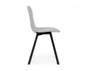 Стул на металлокаркасе Агот светло-серый / черный каркас в Каменске-Уральском
