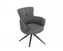 Стул на металлокаркасе Atlanta 1 крутящийся серый / черный в Каменске-Уральском