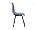 Стул на металлокаркасе Bruk gray / black в Каменске-Уральском