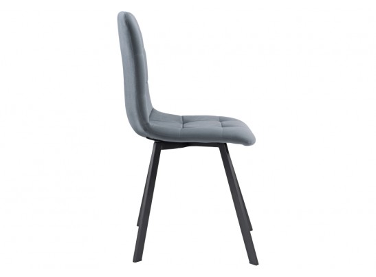 Стул на металлокаркасе Bruk gray / black в Каменске-Уральском