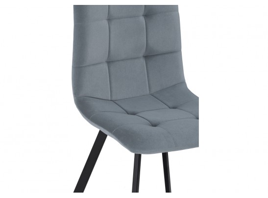 Стул на металлокаркасе Bruk gray / black в Каменске-Уральском