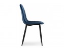 Стул на металлокаркасе Capri dark blue / black в Каменске-Уральском