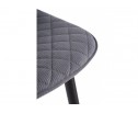 Стул на металлокаркасе Capri gray / black в Каменске-Уральском