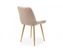 Стул на металлокаркасе Челси 360 К бежевый (zd 210) / золотой в Каменске-Уральском