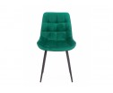 Стул на металлокаркасе Челси 360 К зеленый (zd 667) / черный в Каменске-Уральском