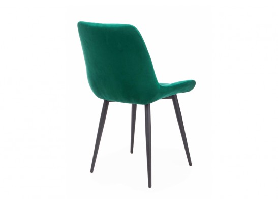 Стул на металлокаркасе Челси 360 К зеленый (zd 667) / черный в Каменске-Уральском