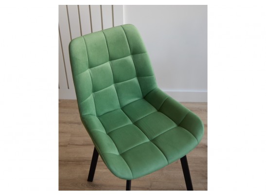 Стул на металлокаркасе Челси 360 П фисташковый (zd 651) / черный в Каменске-Уральском