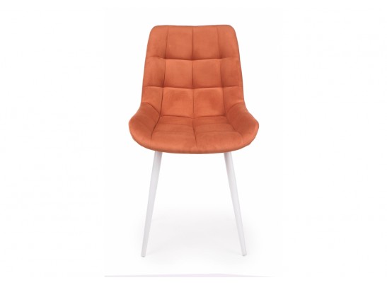 Стул на металлокаркасе Челси К терракотовый (zd 432) / белый в Каменске-Уральском
