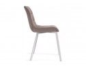 Стул на металлокаркасе Челси латте / белый каркас в Каменске-Уральском