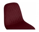 Стул на металлокаркасе Dabl wine red в Каменске-Уральском