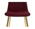 Стул на металлокаркасе Dabl wine red в Каменске-Уральском