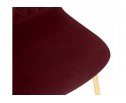 Стул на металлокаркасе Dabl wine red в Каменске-Уральском
