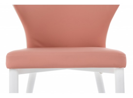 Стул на металлокаркасе Darcy white / pink в Каменске-Уральском