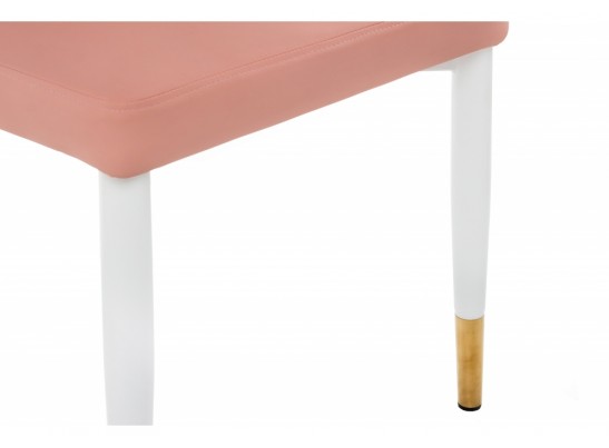 Стул на металлокаркасе Darcy white / pink в Каменске-Уральском