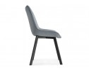 Стул на металлокаркасе Hagen gray / black в Каменске-Уральском