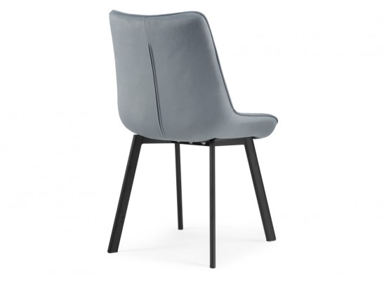 Стул на металлокаркасе Hagen gray / black в Каменске-Уральском