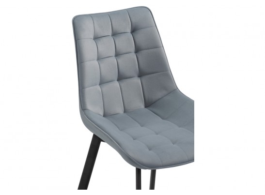 Стул на металлокаркасе Hagen gray / black в Каменске-Уральском