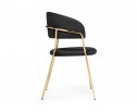 Стул на металлокаркасе Kamelia black / gold в Каменске-Уральском