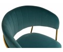 Стул на металлокаркасе Kamelia green / gold в Каменске-Уральском